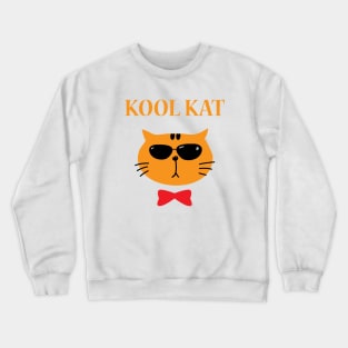 Kool Kat, Cool Cat Crewneck Sweatshirt